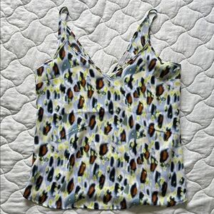 Allison Joy Vibrant Leopard Camisole